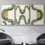 Analogous Arches I, ensemble de 3 toiles encadrées-97760220-97760221