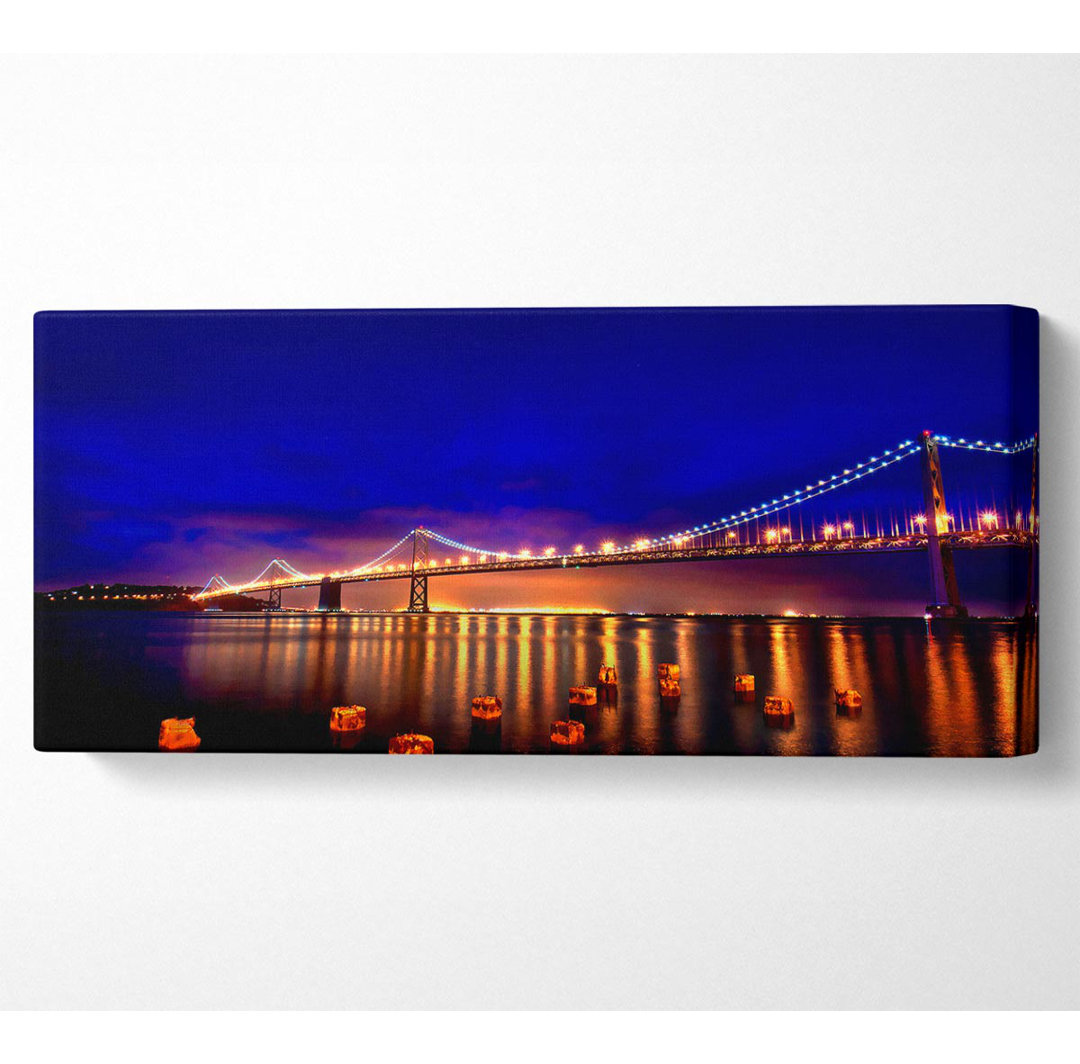 San Francisco Nights - Kunstdrucke auf Leinwand - Wrapped Canvas