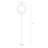 Eclipse 79 in. Industrial 2-Light 3-Way Dimming LED Floor Lamp with 2 Height Adjustable Heads