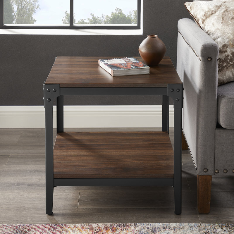 Gravelle End Table Set, Dark Walnut