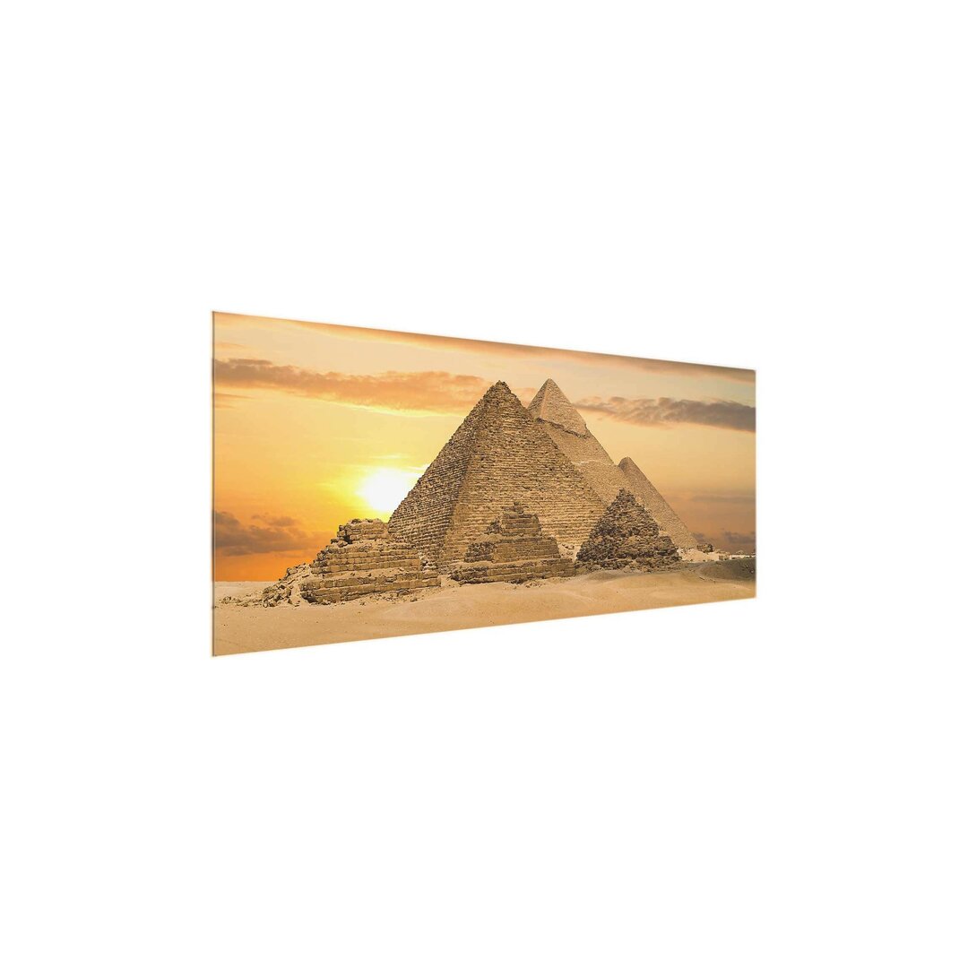 Glasbild Traum von Ägypten