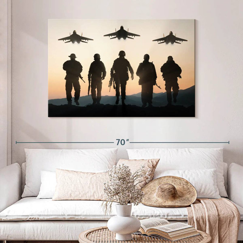 Air Force Silhouettes, H 24 po x l 36 po