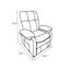 Fauteuil inclinable Ronzell-150213463