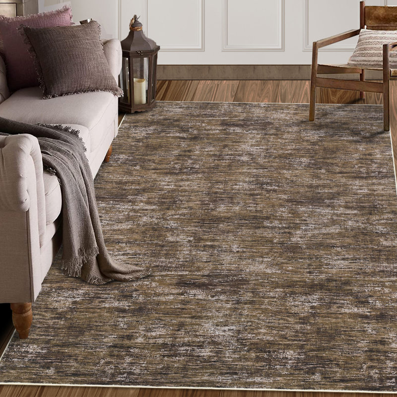 Machine Washable Area Rug Modern Non Slip Rugs for Living Room Bedrooms Foldable Rugs for Playroom Office Kitchen