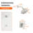 Wall Mount Shower System Single Handle Shower Faucet Set 6 Spray Brass Shower Trim Kit With Rough-In Valve-113735725