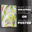 Bright Tropical Abstraction IV - Impression sur toile seulement - NON-CADRE-120810685