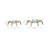 Eduan 2 Pieces Mazu Magnifyers, Gold