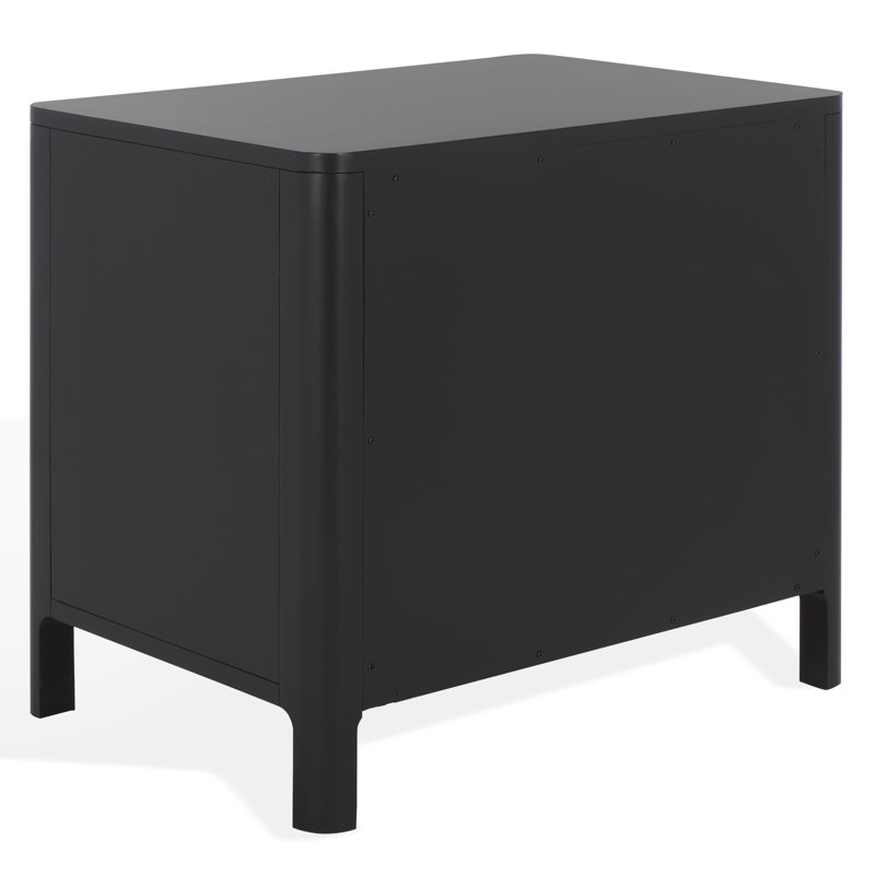 Monty 28'' W Nightstand, Black