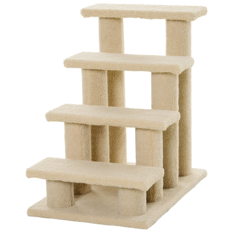 Grattoir pour chat et escaliers - Moquette à plusieurs niveaux