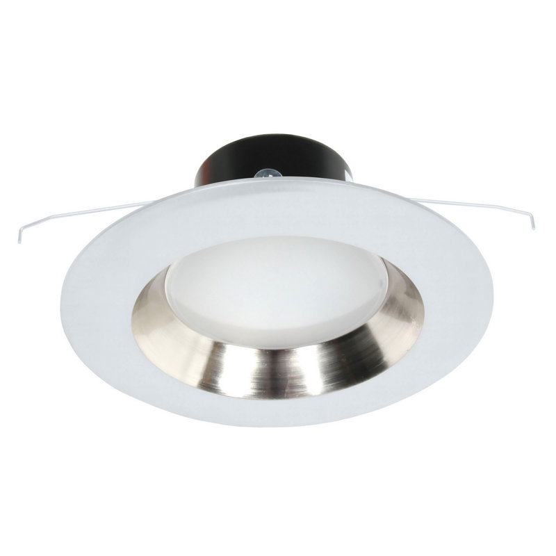Ensemble d'éclairage encastré à DEL Recesso Remodel, Blanc