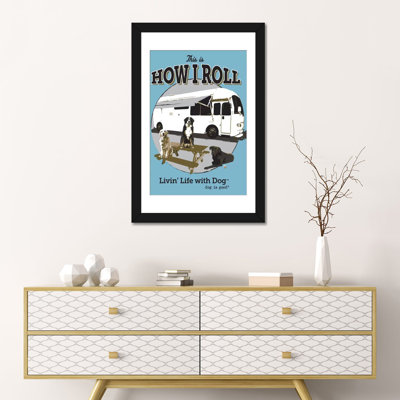 « how i roll rv », reproduction d’impression sur toile