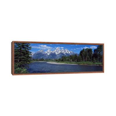 «Snake River and Grand Teton WY USA», reproduction de photo sur toile