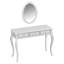 Meuble-lavabo de luxe avec miroir ovale-910379512