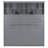 Queen Size Murphy Wall Bed with Top Shelves, USB Charging & Space-Saving Foldable Design, Gray-121931920