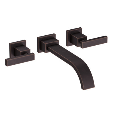 Secant Wall Mount Bathroom Faucet