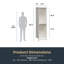 Illyria 2-Shelf Double Clothing Rod Closet Tower-693166900