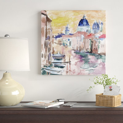 River City IV by Melissa Wang - Painting
