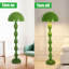Lampe moderne sur pied avec éclairage à DEL, design minimaliste pour le salon, la chambre à coucher, le bureau et la salle à manger, peu encombrante et base stable (ampoule non incluse)