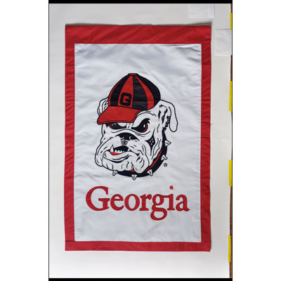 NCAA Double Sided 44'' H x 28'' W Nylon House Flag