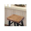 Ensemble de tabourets en bois massif de 2 pièces, siège contour-999049551-999049538