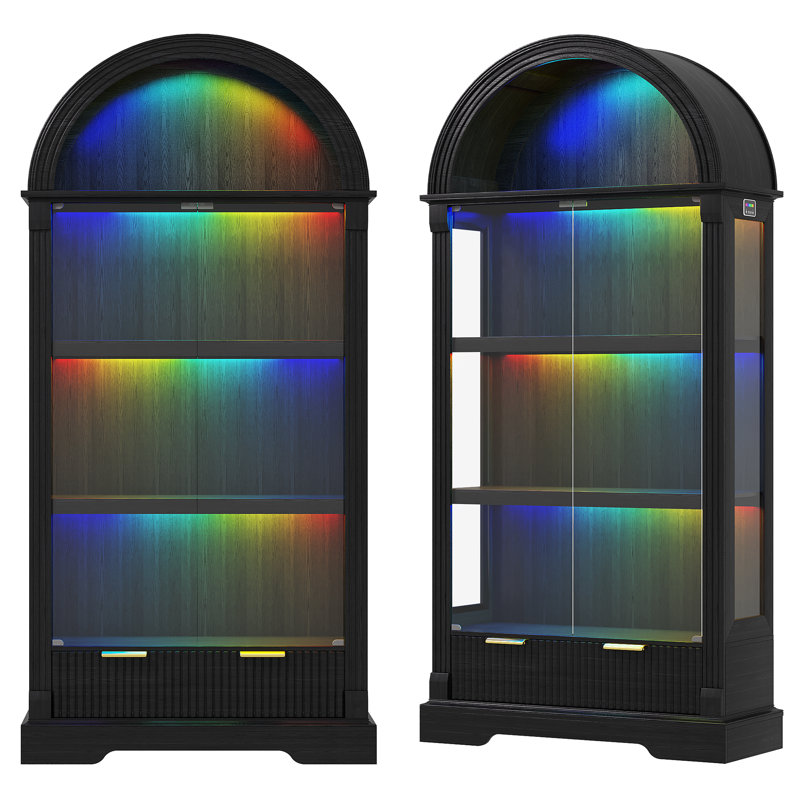 Display Cabinet, Black