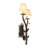 12" Wide 2 Light Left Wall Sconce