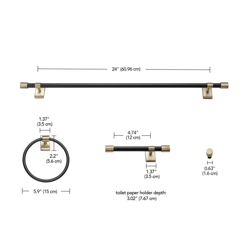 Sangeta 3 - Light Dimmable Vanity Light, Black