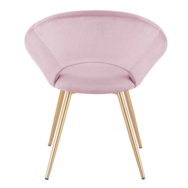 Catoosa Upholstered Dining Chair, Pink