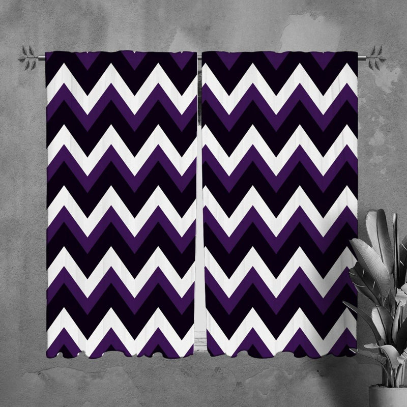Paire de rideaux obscurcissant en polyester Monnette, L 20 po x L 61 po