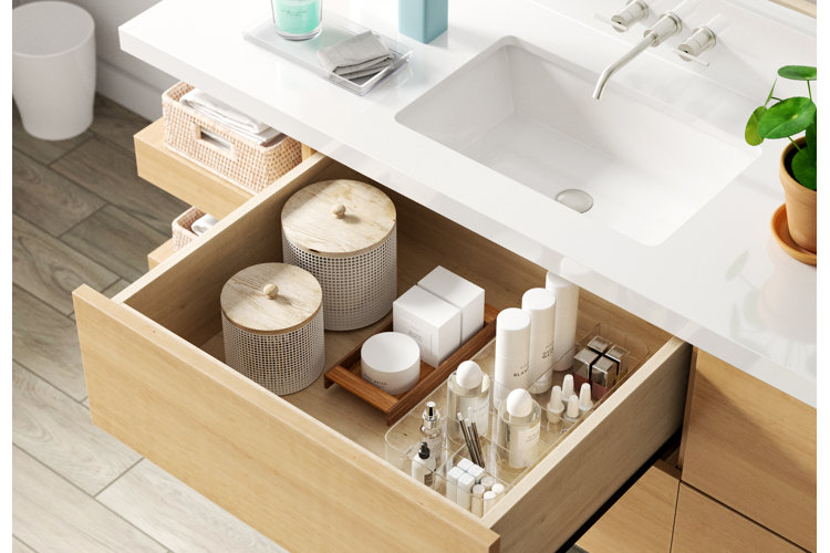 How To Organize Bathroom Drawers  Bathroom drawer organization