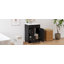 Armoire de meuble-lavabo 24 po avec lavabo en céramique, 2 tiroirs, 1 porte-114497906