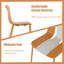 Indoor/Outdoor PP Plastic Chairs With Sturdy Metal Legs (Set Of 4)-878708553