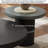 Italian round marble coffee table set