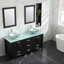 Ensemble de meuble-lavabo double 61,5 "avec miroir-765094799-765094786