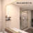 Cosy 48 in. W x 36 in. H Rectangular Modern Framed Wall Bathroom Vanity Mirror in Brushed Gold-179857955-179857947