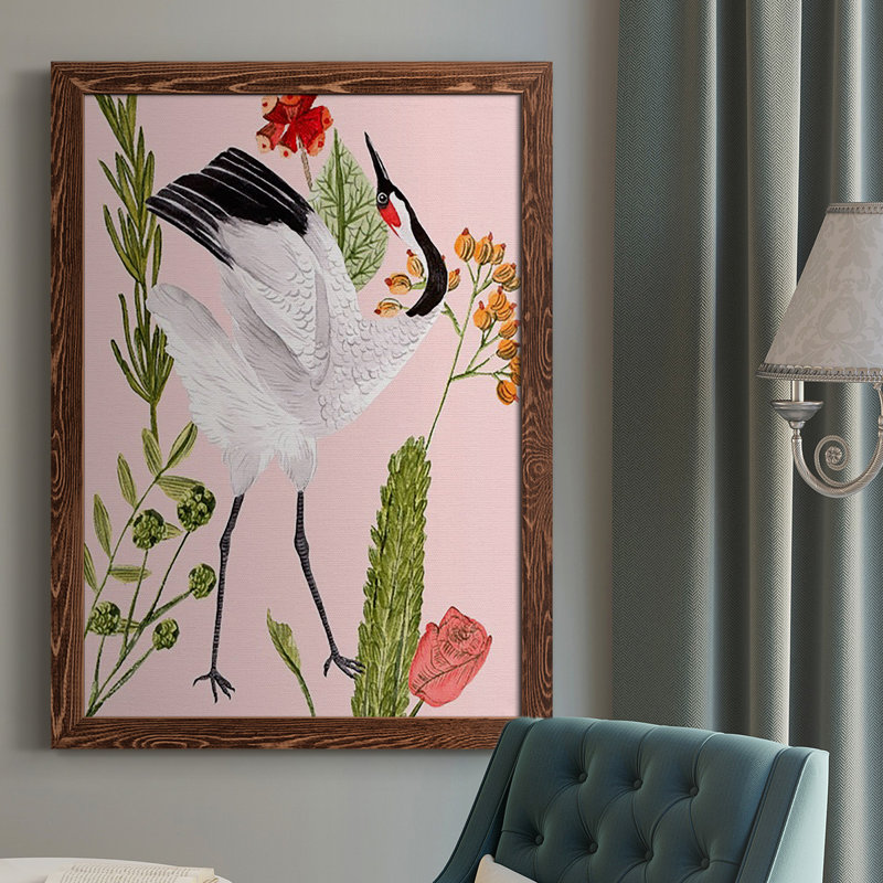 Birds In Motion VI, reproduction d'art sur toile, H 43,5 po x l 31,5 po x P 1 po, Érable