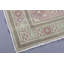 Tapis décoratif antique turc vert parfait pour la cuisine ou le vestibule avec un design rétro coloré