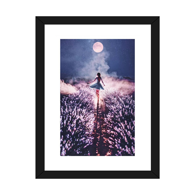 « Magic mood Dance »-impression, H 32 po x l 24 po x P 1 po, Papier beaux-arts encadré noir