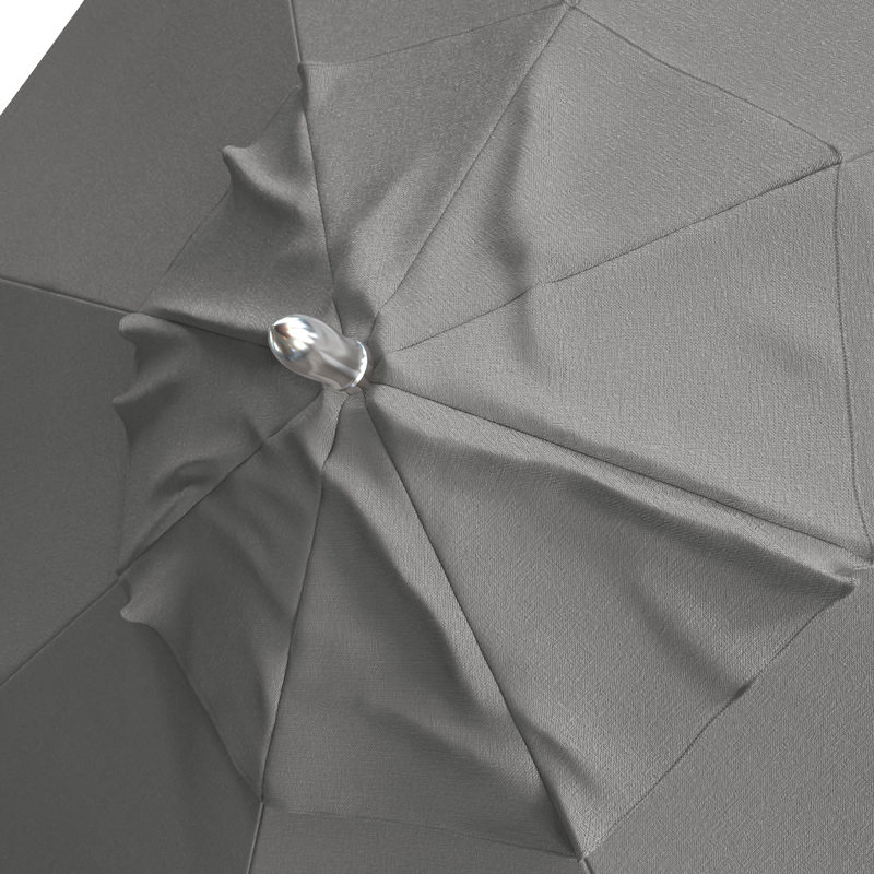 Parasol de marché 11 pi Hixon, Toile granit Sunbrella®
