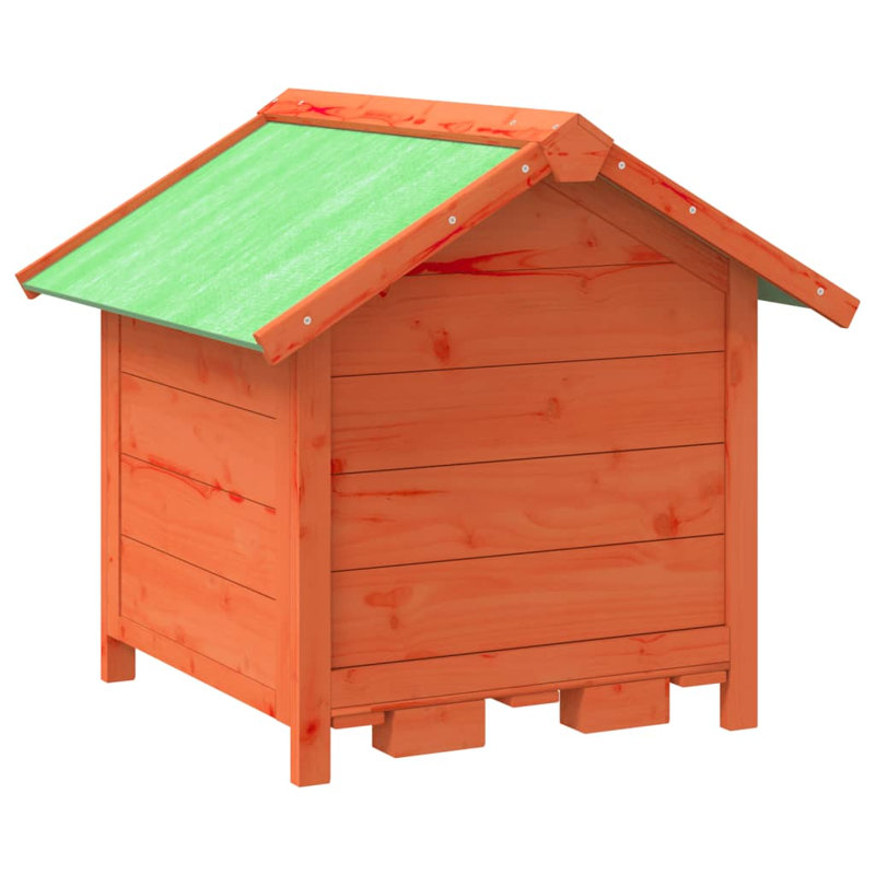 Goldenray Wood Dog House, Brown