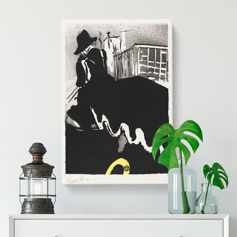 Last Ballad by Henri De Toulouse-Lautrec - Wrapped Canvas Print, 60cm H x 40cm W x 3cm D