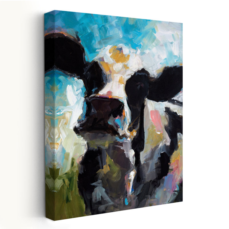 Marguerite - animaux, bovins, art, H 24 po x l 16 po