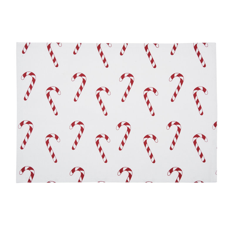 Napperon Candy Cane Wishes S / 6