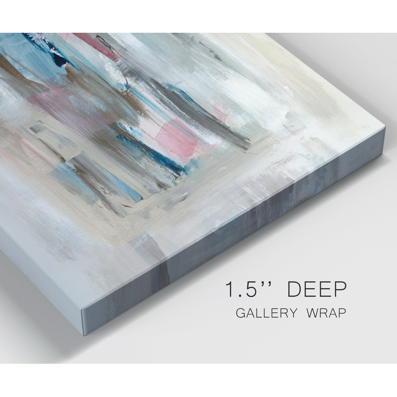 Impression d’art graphique sur toile tendue Rain Shadow I, H 48 po x l 32 po x P 1 po