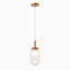 PENDENTIF EN BRONZE ET VERRE Clarris