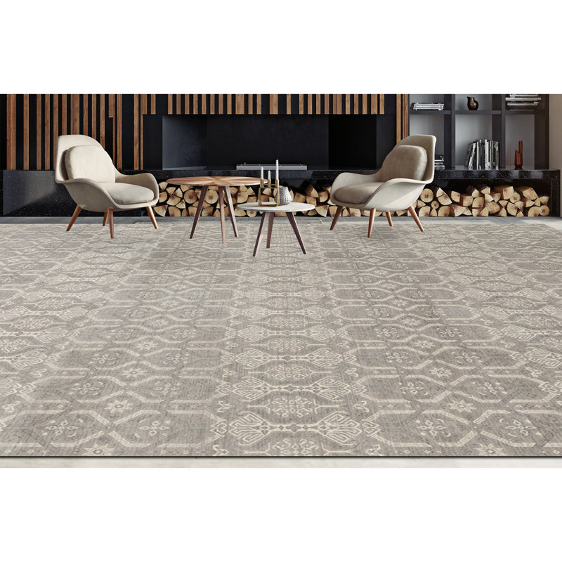 Neo Villa Hand Knotted Geometric Area Rug