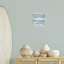Plaque murale paysage de plage orageuse, design par Nan