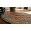 Antique Braided American Allover Rug