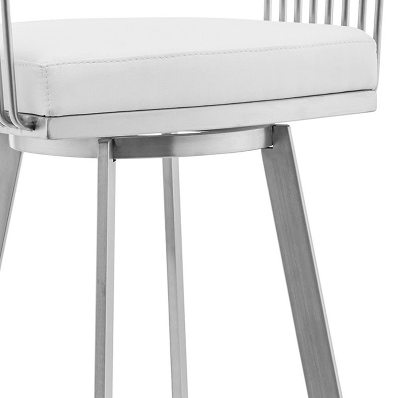 Tabouret de bar pivotant en similicuir Mod, Tabouret de bar (siège d'une hauteur de 29 po)