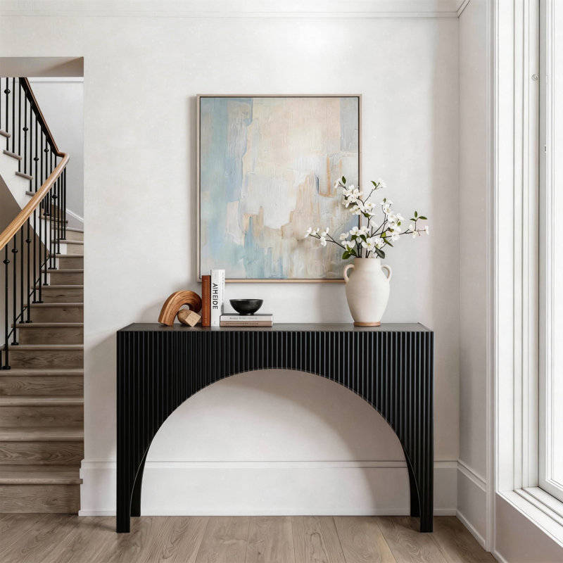 36.1cm Console Table, Black